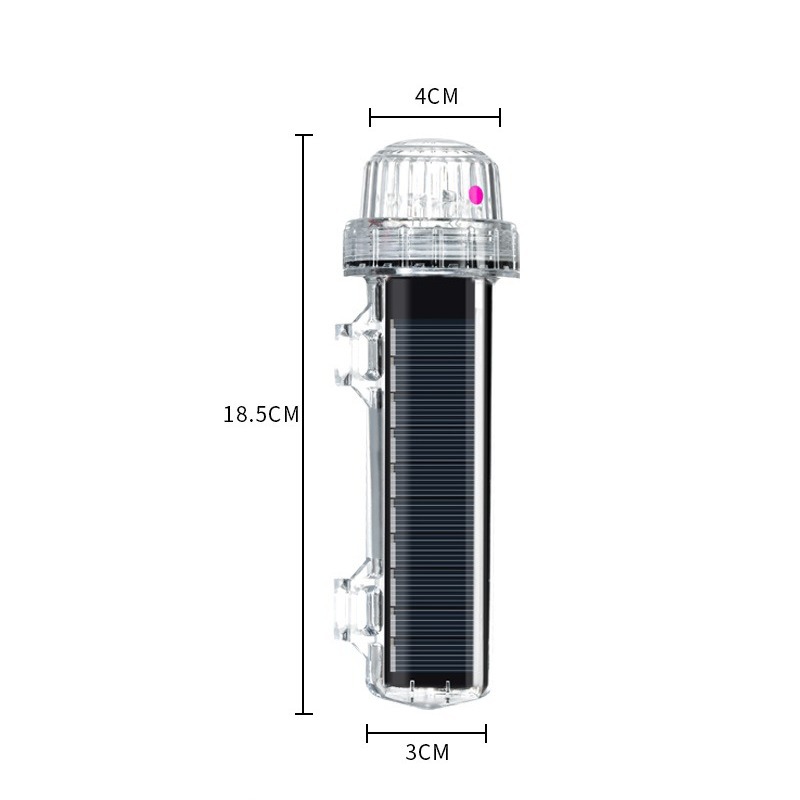 [Bez błysku] Solarna lampka sy – Fishing Boat Navigation Light recenzja i cena