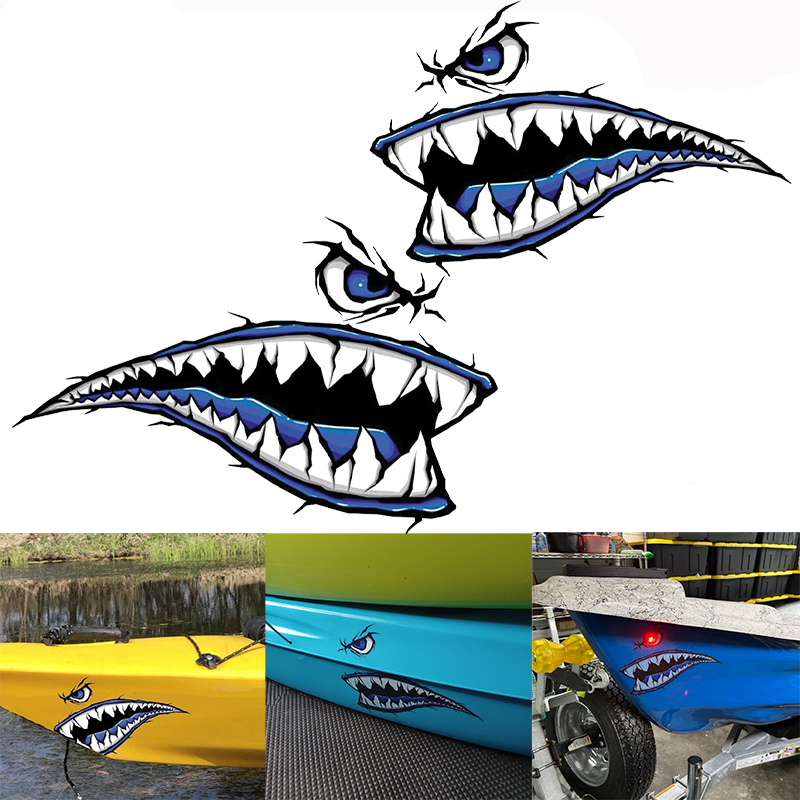2 SZT. Naklejki na łódkę z zęb – Fishing Boat Oar recenzja i cena