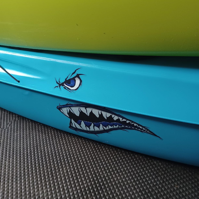 2 SZT. Naklejki na łódkę z zęb – Fishing Boat Oar recenzja i cena