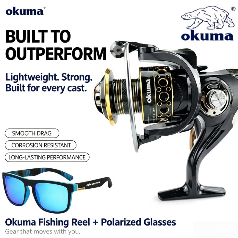 OKUMA-Kołowrotek spinningowy,  – Abu Garcia Reel Max recenzja i cena